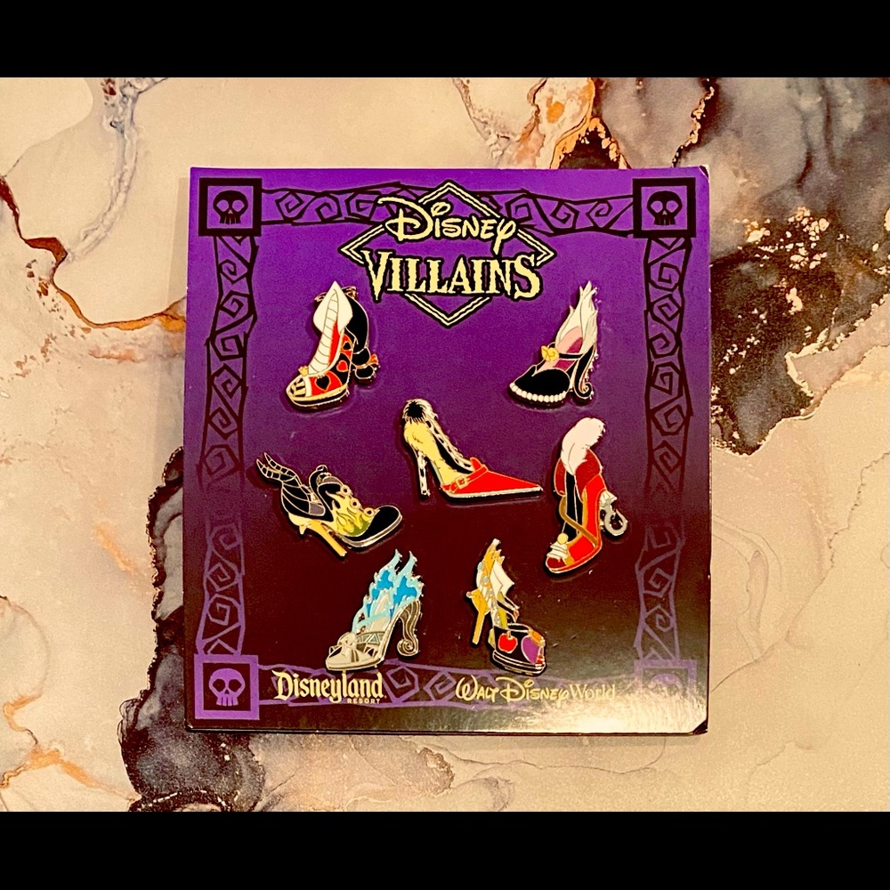 Disney World Villains Collection Trader Pins